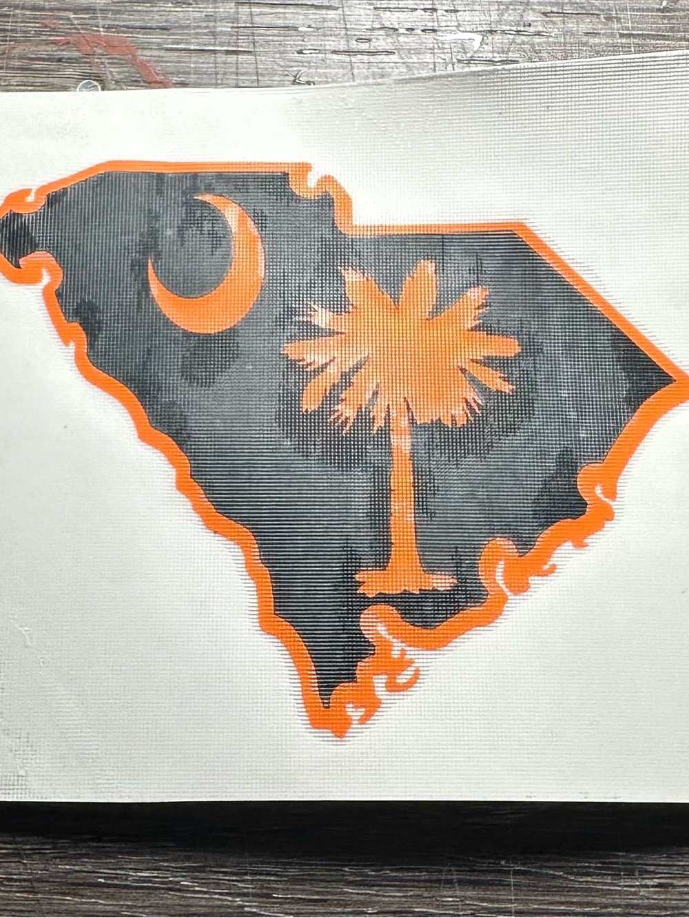 South Carolina vinyl decal